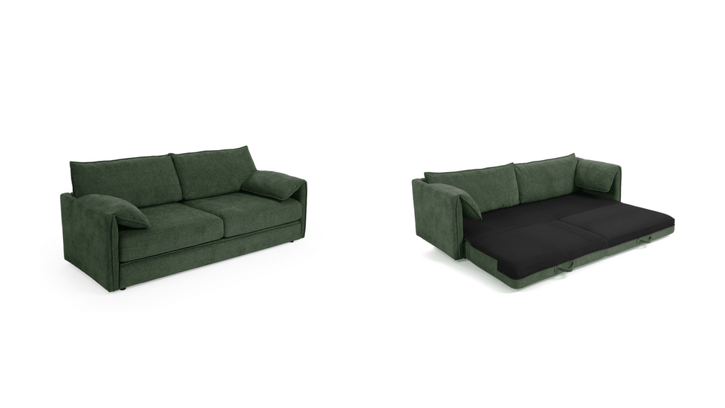 The ROMANCE sofa bed is suitable for both everyday use and hosting guests (Photo: Kaufman Group) נאפו ספת מיטה ROMANCE