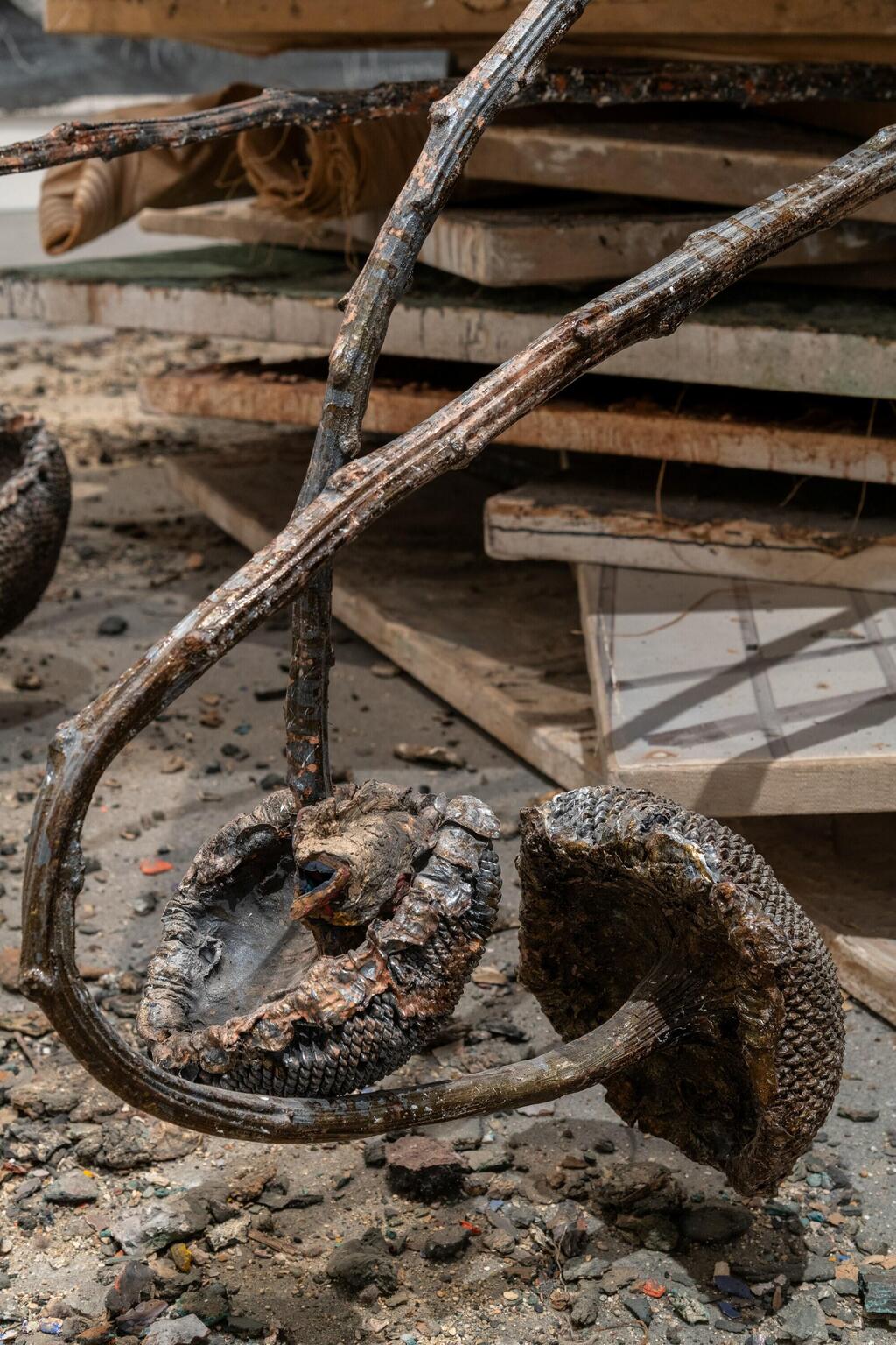 Die Erdzeitalter presented at the Israel Museum in Jerusalem 