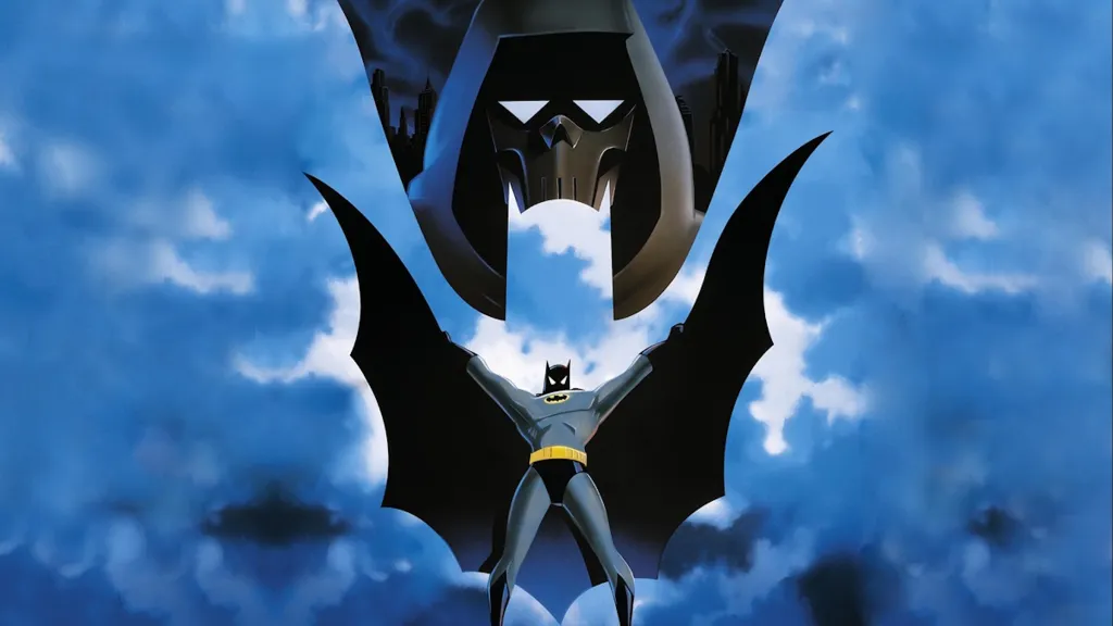 A promotional image for Batman: Mask of the Phantasm
