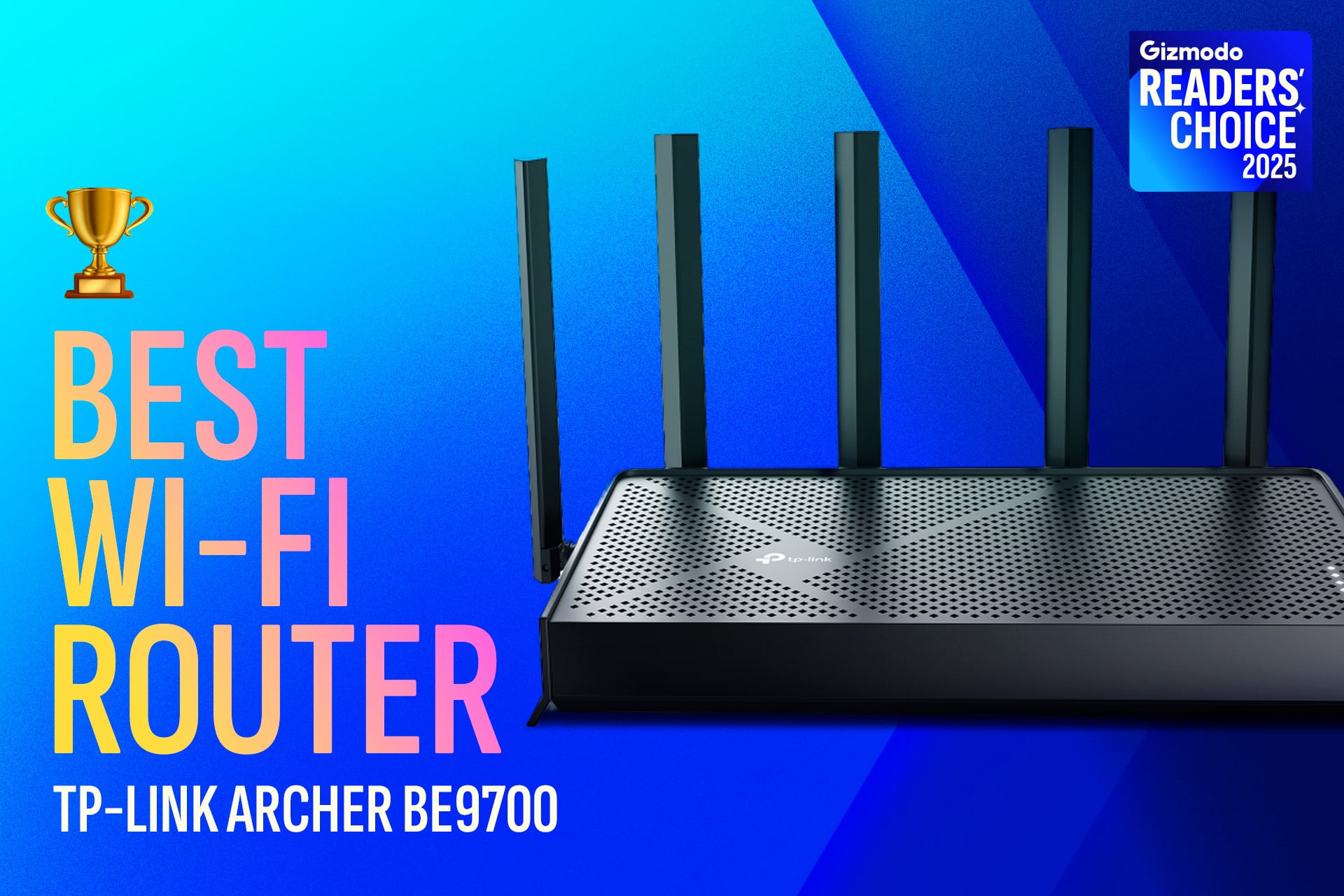 An image of the TP-Link Archer BE9700.