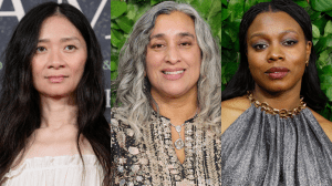 Chloé Zhao, Nia DaCosta, and Geeta Gandbhir