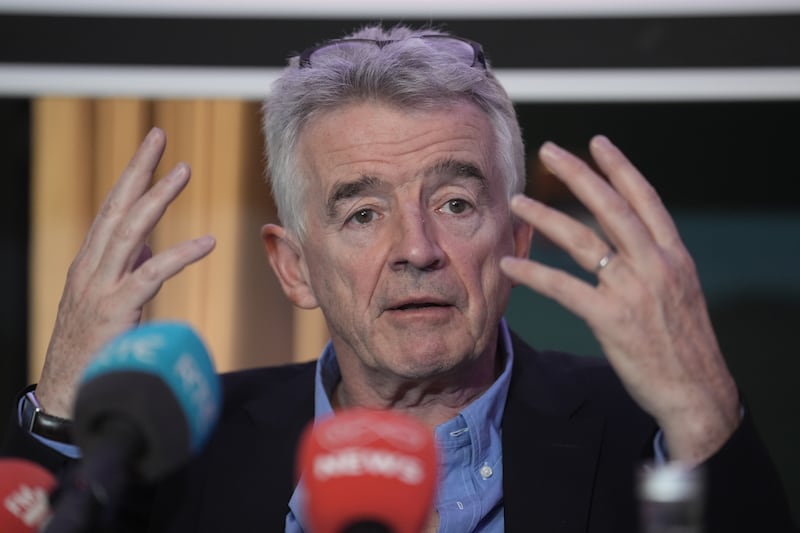 Ryanair boss Michael O’Leary. Photograph: Brian Lawless/PA Wire