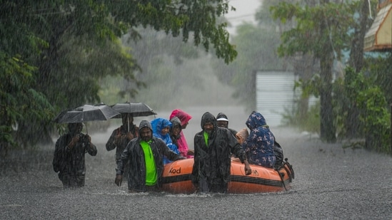 Causing notable damage to parts of southern India, particularly Tamil Nadu and Puducherry, and also Sri Lanka, cylone Ditwah caused heavy rainfall, flooding and loss of life before weakening into a remnant low by December 3, 2025.(PTI)