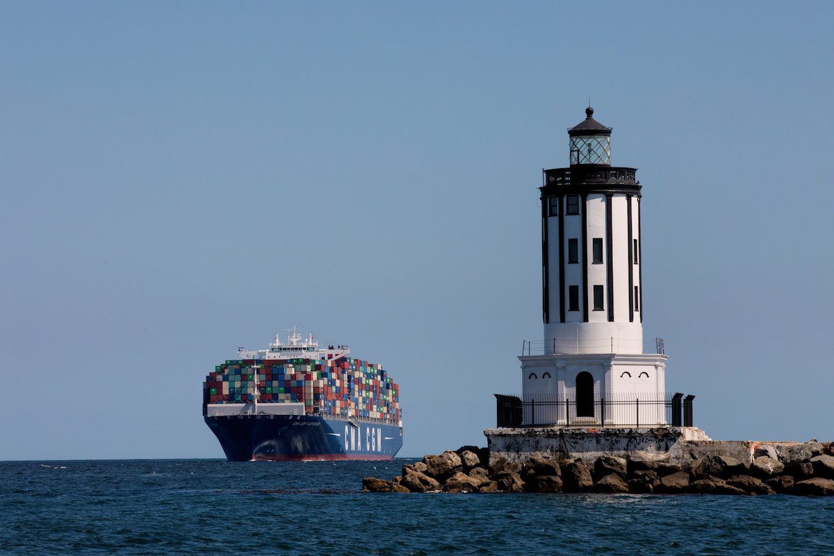 port of los angeles cma cgm