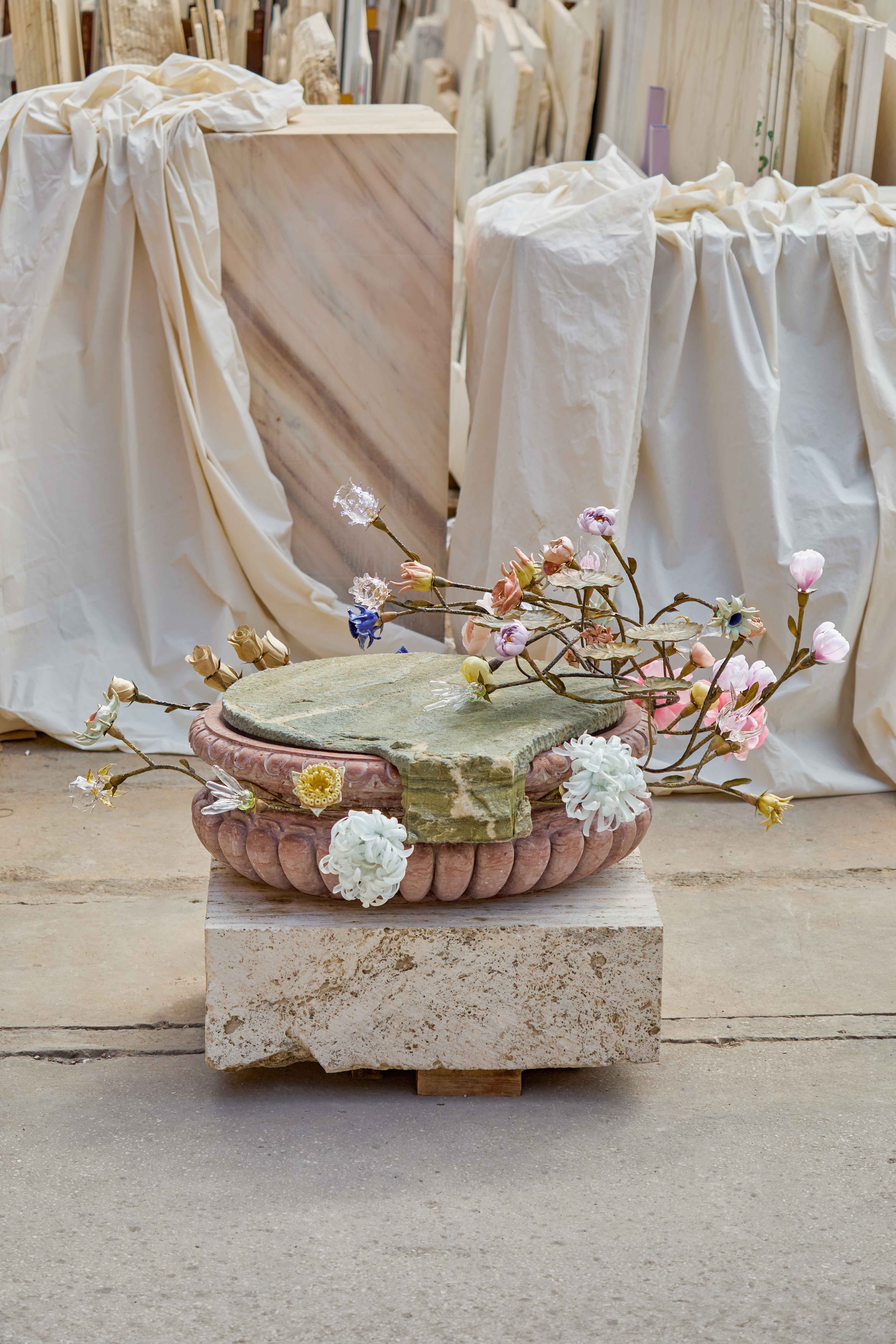 Beirut designers work in stone as part of fragmenta