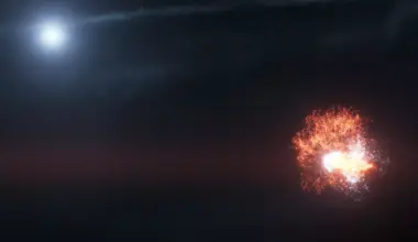 Hubble captured the dramatic aftermath of colliding space rocks in a nearby planetary system