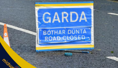 Garda Road closed