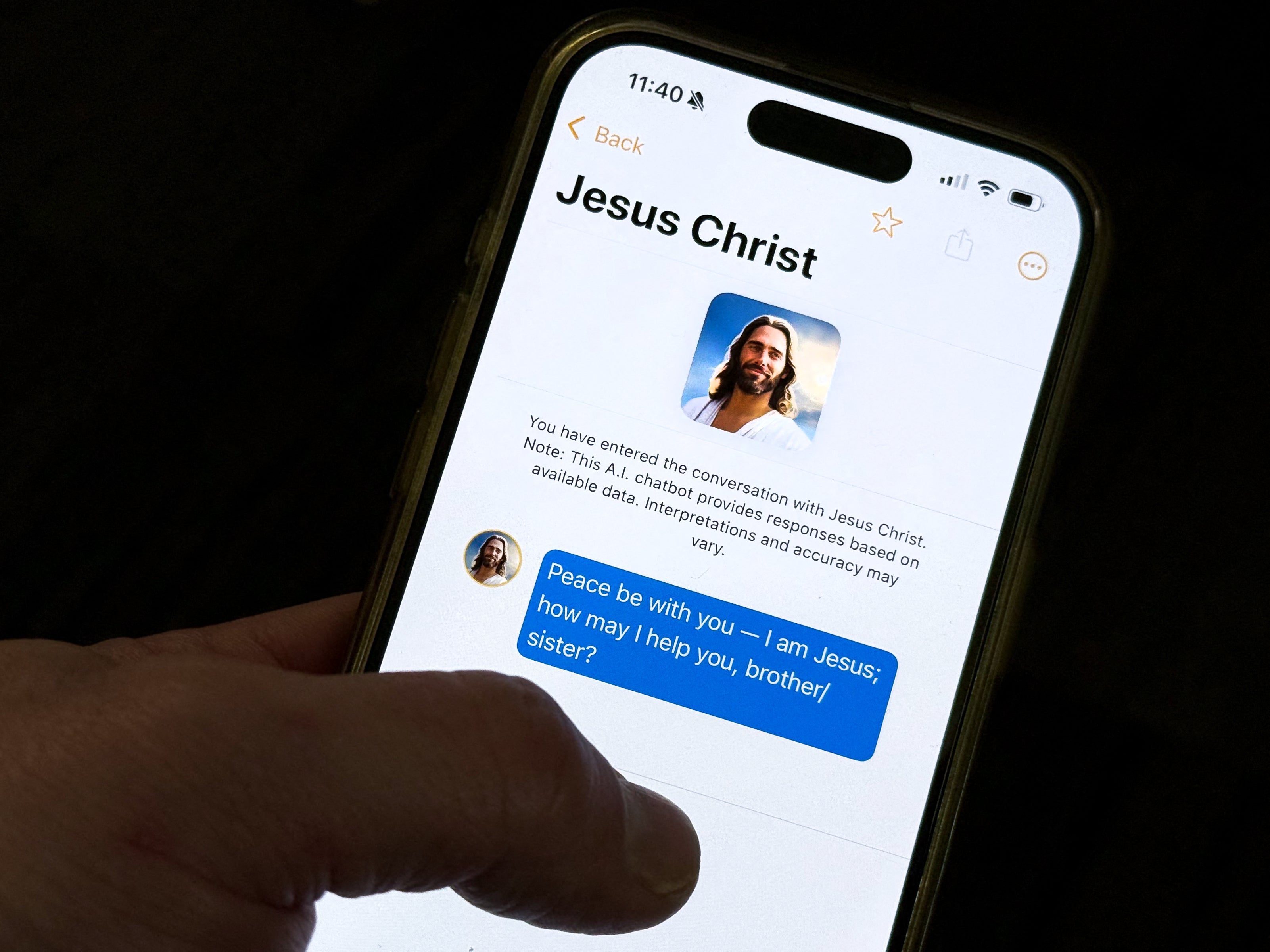 There is even an AI-powered chatbot that simulates conversations with Jesus Christ. A Virginia Beach mom is now suing over a chatbot her 11-year-old son was using to sext with computerized versions of Whitney Houston and Marilyn Monroe