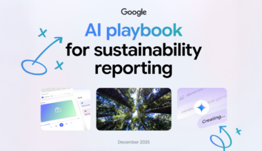 Google’s AI Playbook for Sustainability Reporting