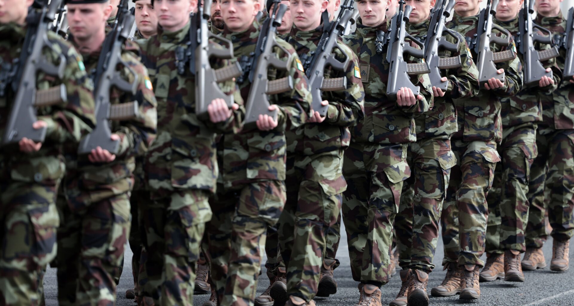 RISING BILL: The Irish government is pouring more into defence in response to European and media pressure