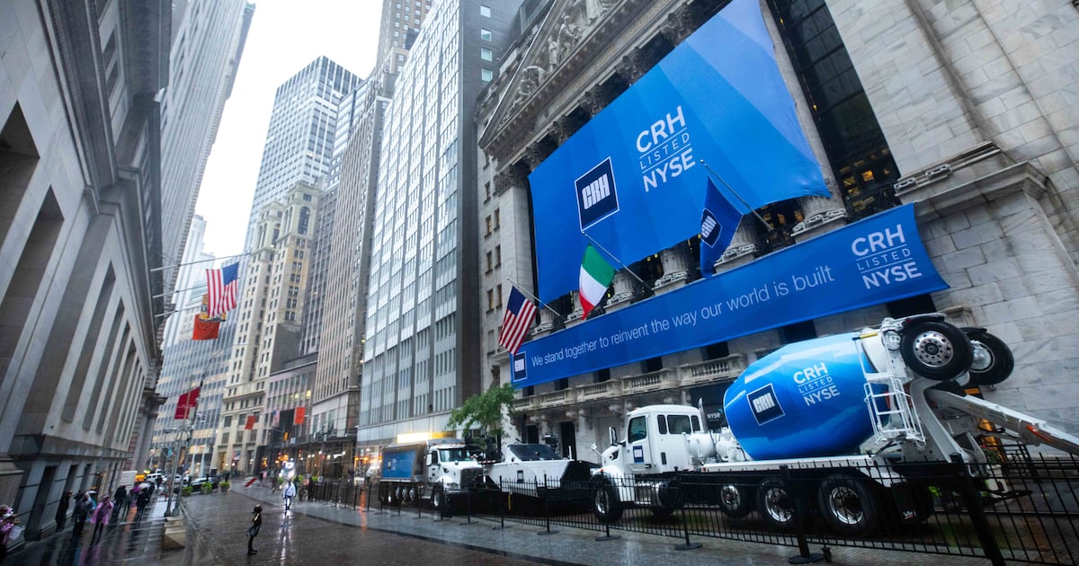 Is CRH about to become Ireland’s first indigenous $100bn company? – The Irish Times