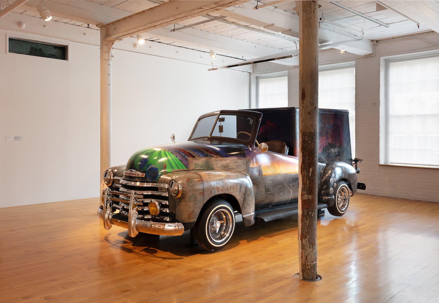 Vincent Valdez and Ry Cooder, "“El Chavez Ravine,” 2005-07. As installed in "Just a Dream..." at MASS MoCA, through April 2026. 