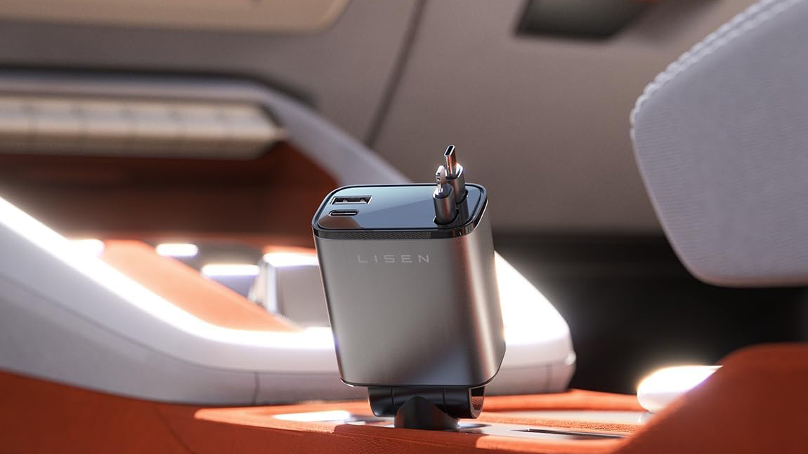 LISEN Retractable Car Charger