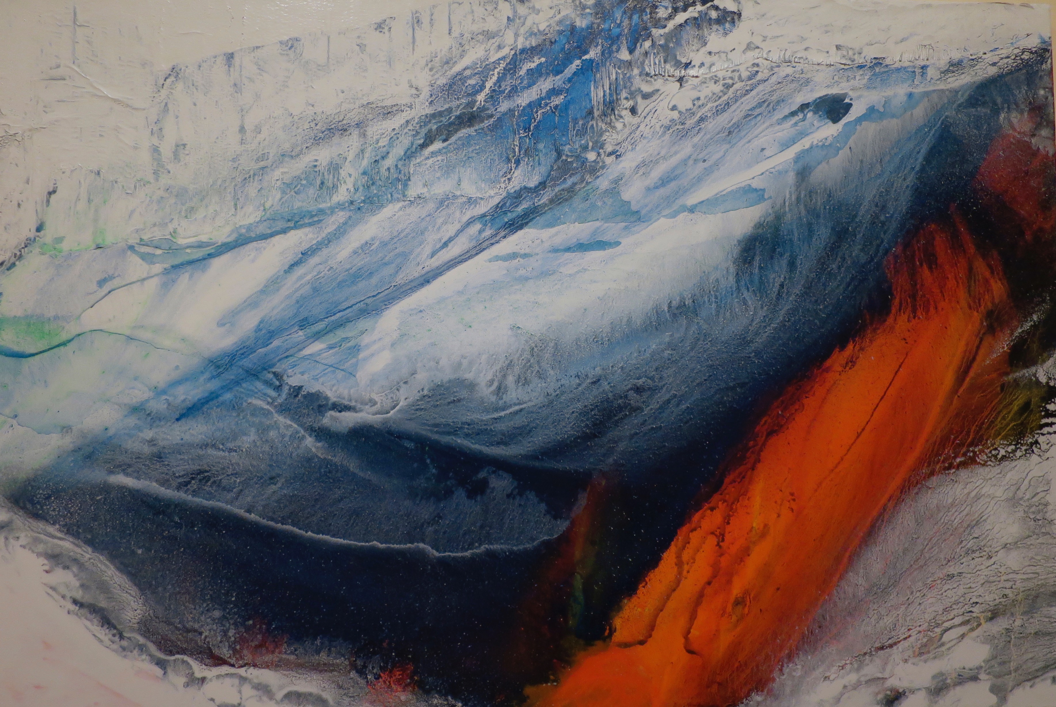 âFire Under Iceâ by Toni Littlejohn. (Courtesy of Toni Littlejohn)