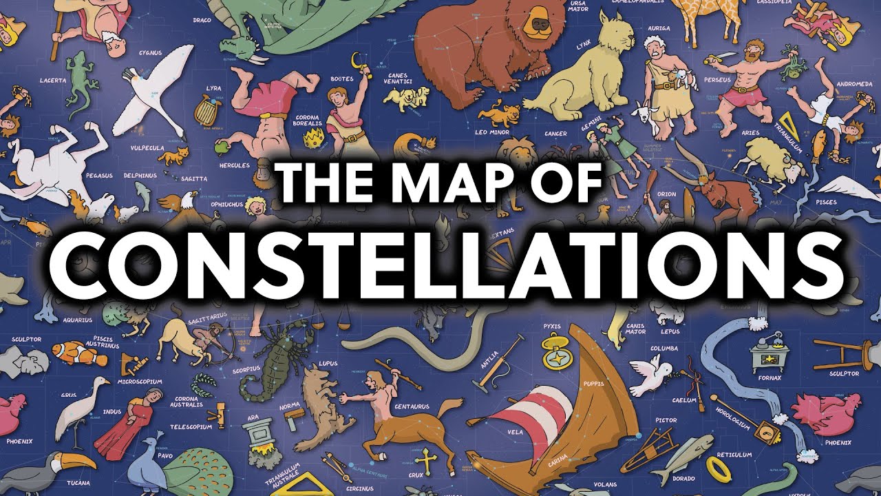 A Beautifully Detailed Map of the Constellations