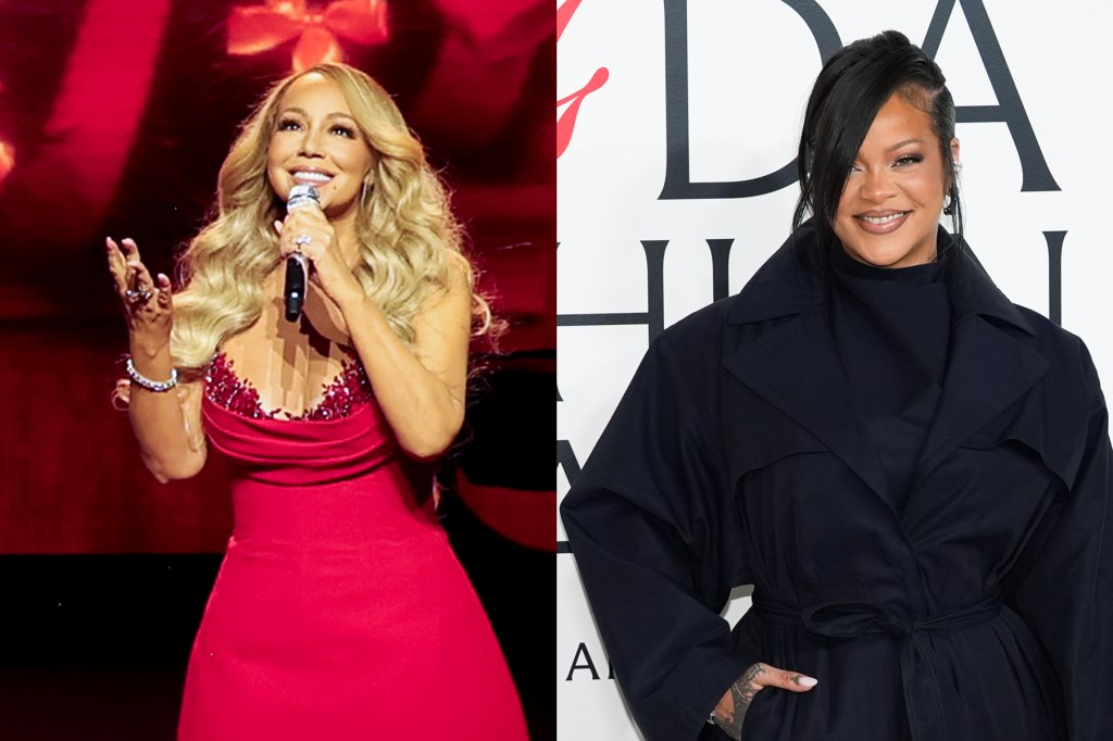 Rihanna at Mariah Carey Show Told to Sit Down: Here's Her Reaction