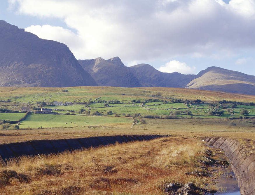 Third place: Mount Brandon (952 m/3,123 ft), Dingle Peninsula, County Kerry.