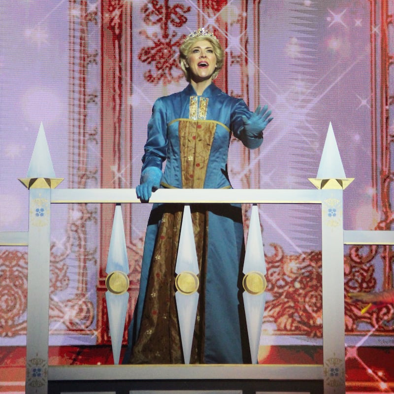 Susan McFadden in The Snow Queen at the Helix Theatre
