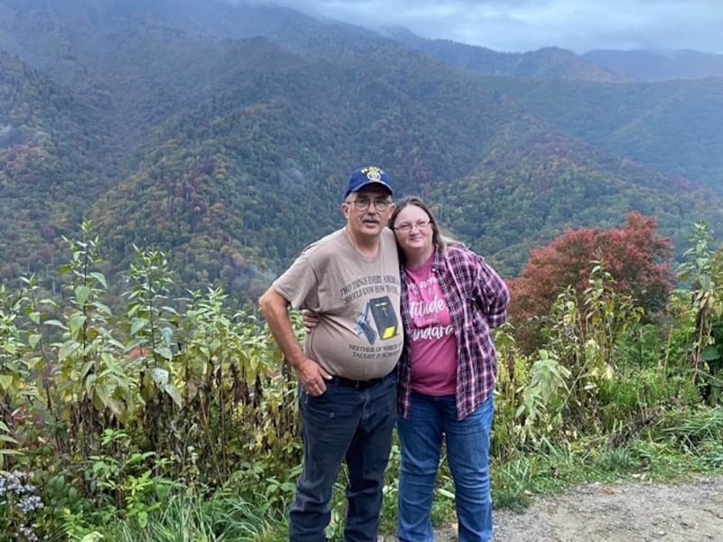 Jim Brown and Donna Hughes-Brown