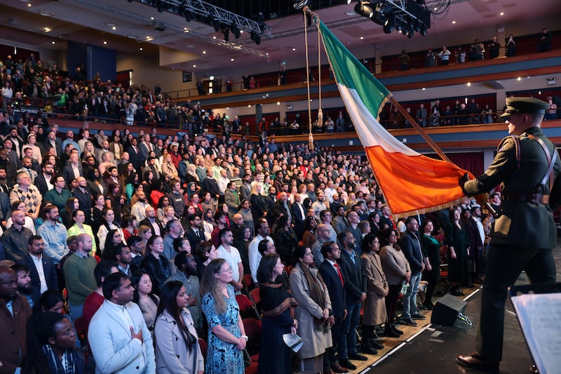 The citizenship ceremony in Killarney