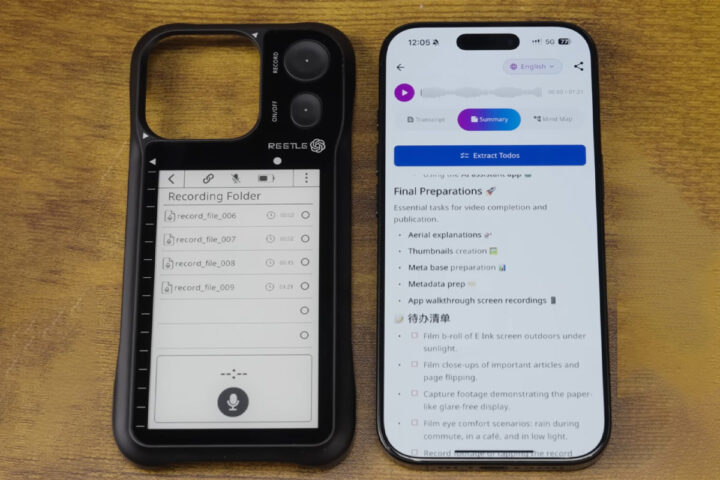 REETLE SmartInk I AI E Ink Smartphone BackCover REETLE SmartInk I AI E-Ink Smartphone BackCover
