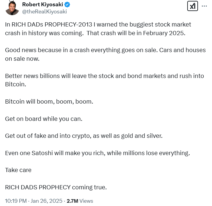 Robert Kiyosaki - Jan. 2025png