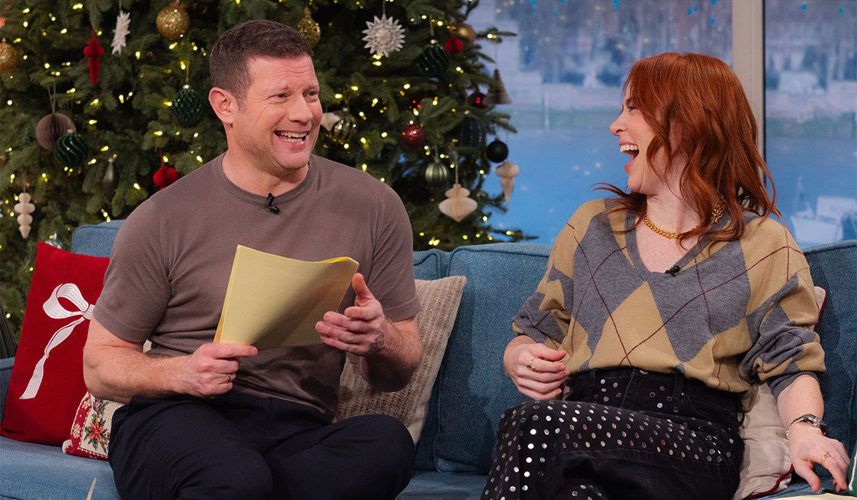 Dermot O'Leary and Angela Scanlon, 'This Morning' TV show. Pic: Shutterstock