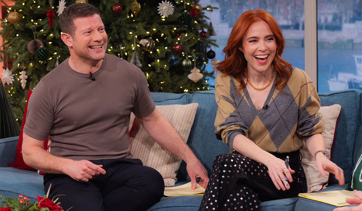 Dermot O'Leary and Angela Scanlon, 'This Morning' TV show. Pic: Shutterstock