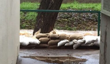 Sandbags for flooding