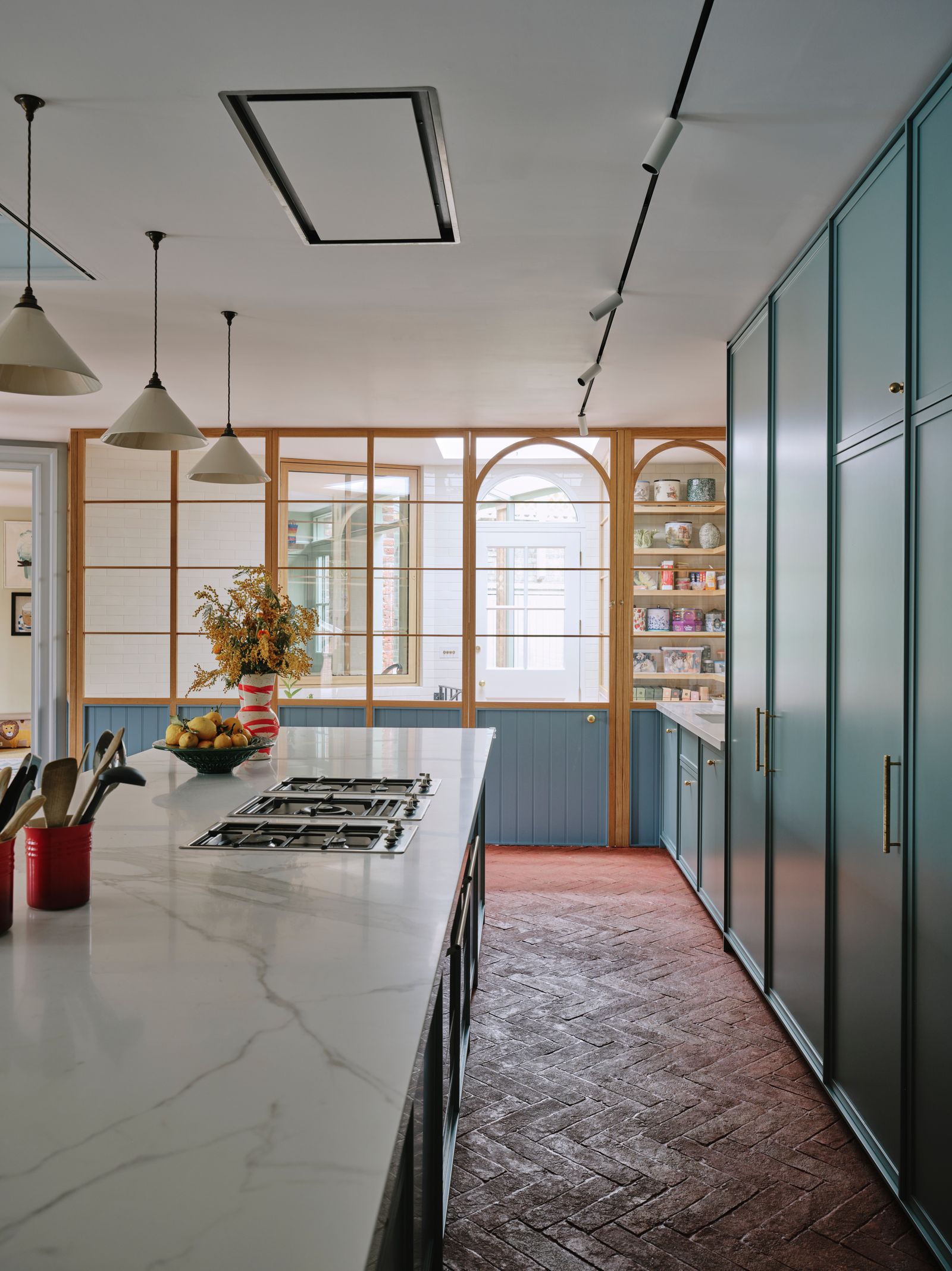 Image may contain Indoors Interior Design Kitchen and Floor