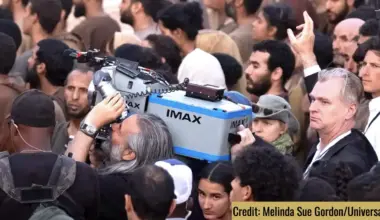 This Rare BTS Photo Confirms Hoyte van Hoytema Shooting Handheld IMAX Film on Nolan’s The Odyssey