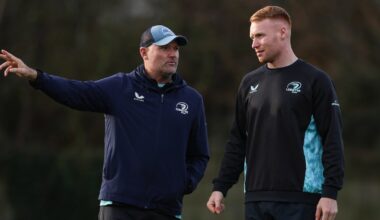 Leinster coach admits he would be sad to see ‘outstanding bloke’ Ciarán Frawley leave – The Irish Times