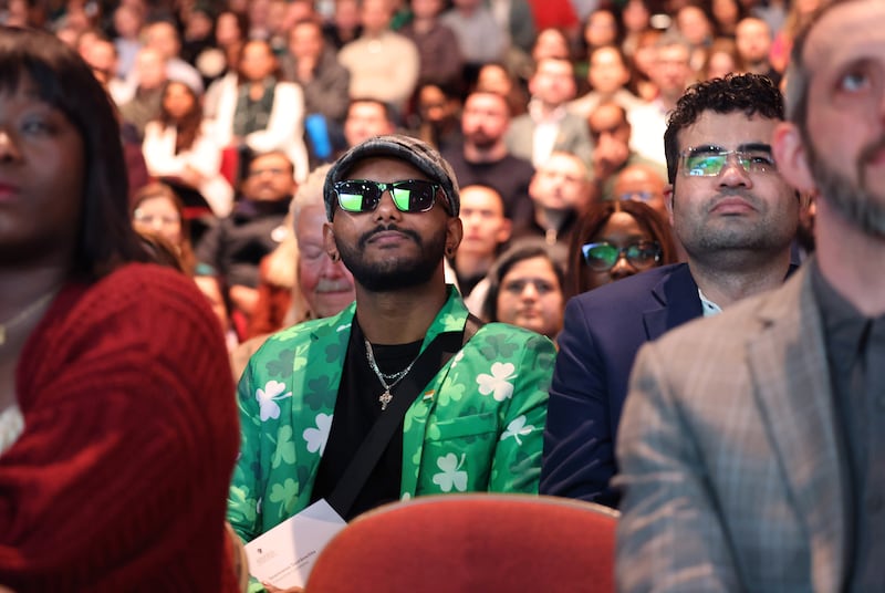 Albin Scaria, born in India and living in Leopardstown, and Paulo Soares, Brazil