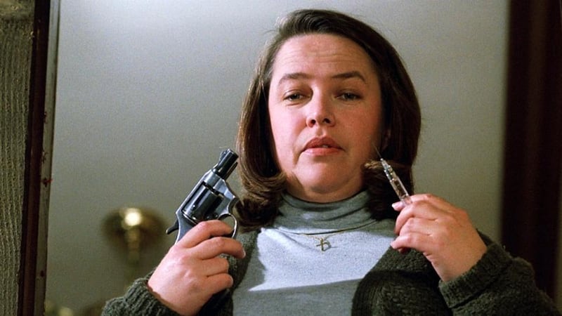 Kathy Bates as the deranged Annie Wilkes in the film version of Stephen King's Misery