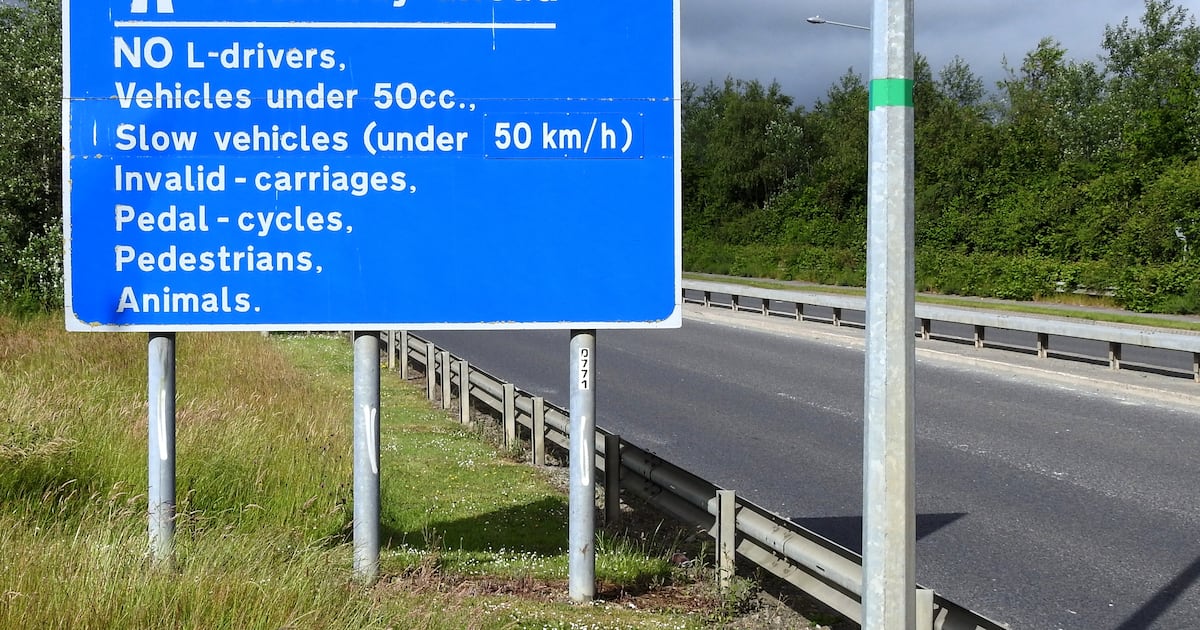 Woman (80s) dies after five-vehicle motorway collision last Friday – The Irish Times