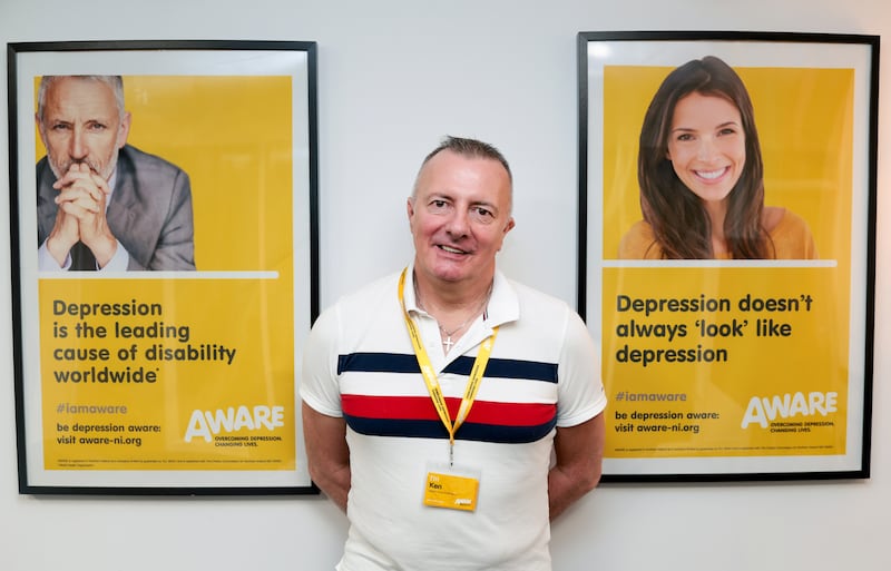 Aware NI facilitator Ken Boyd. PICTURE:BRIAN LINCOLN