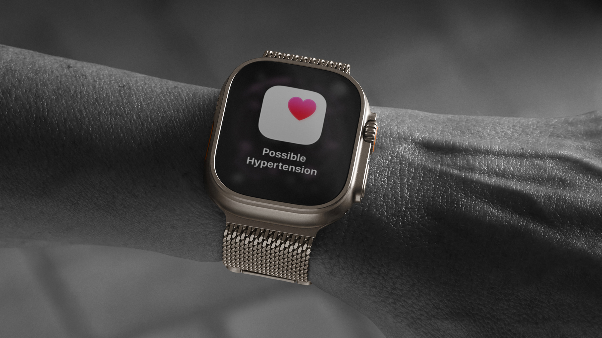 Apple Watch Ultra 3 with hypertension detection