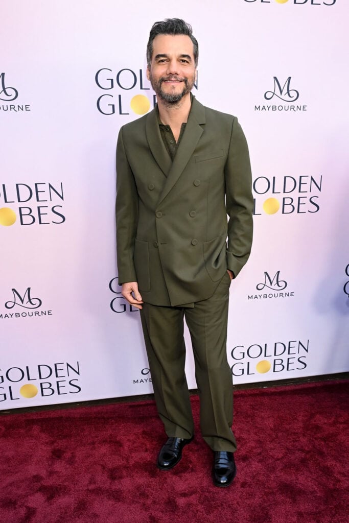 Wagner Moura, The Secret Agent, Wagner Moura red carpet, Golden Globes First-Time Nominees Luncheon, Fendi suit, Fendi menswear, international actor awards season