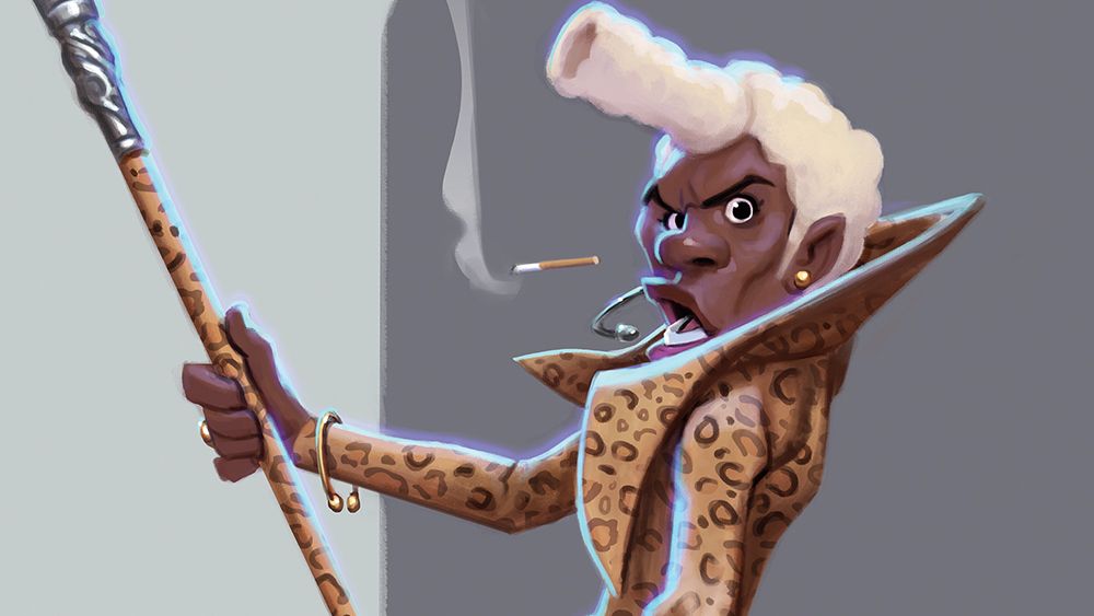 Check out this character artist's fun tribute to Fifth Element