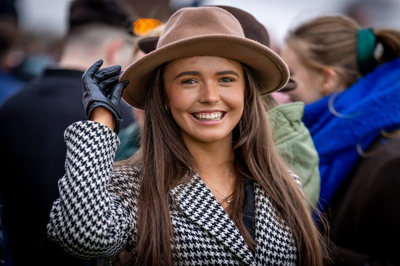 Grace O’Connor from Wexford at Leopardstown on Friday. Photograph: Morgan Treacy/Inpho