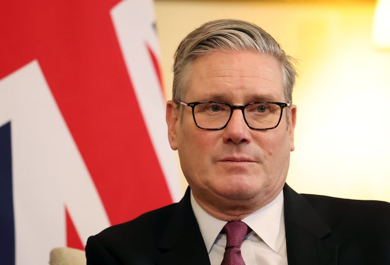 The year got off to an inauspicious start for British prime minister Keir Starmer. Photograph: Andy Rain/EPA