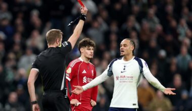 Tottenham: How many games will Xavi Simons and Cristian Romero miss after Liverpool FC red cards?