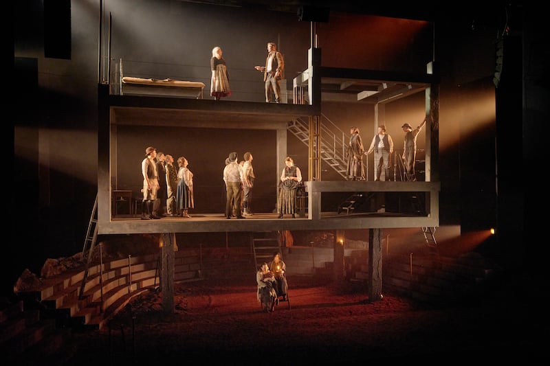 Dublin Gothic, written by Barbara Bergin and directed by Caroline Byrne, is at the Abbey Theatre until Saturday, January 31st. Photograph: Ros Kavanagh