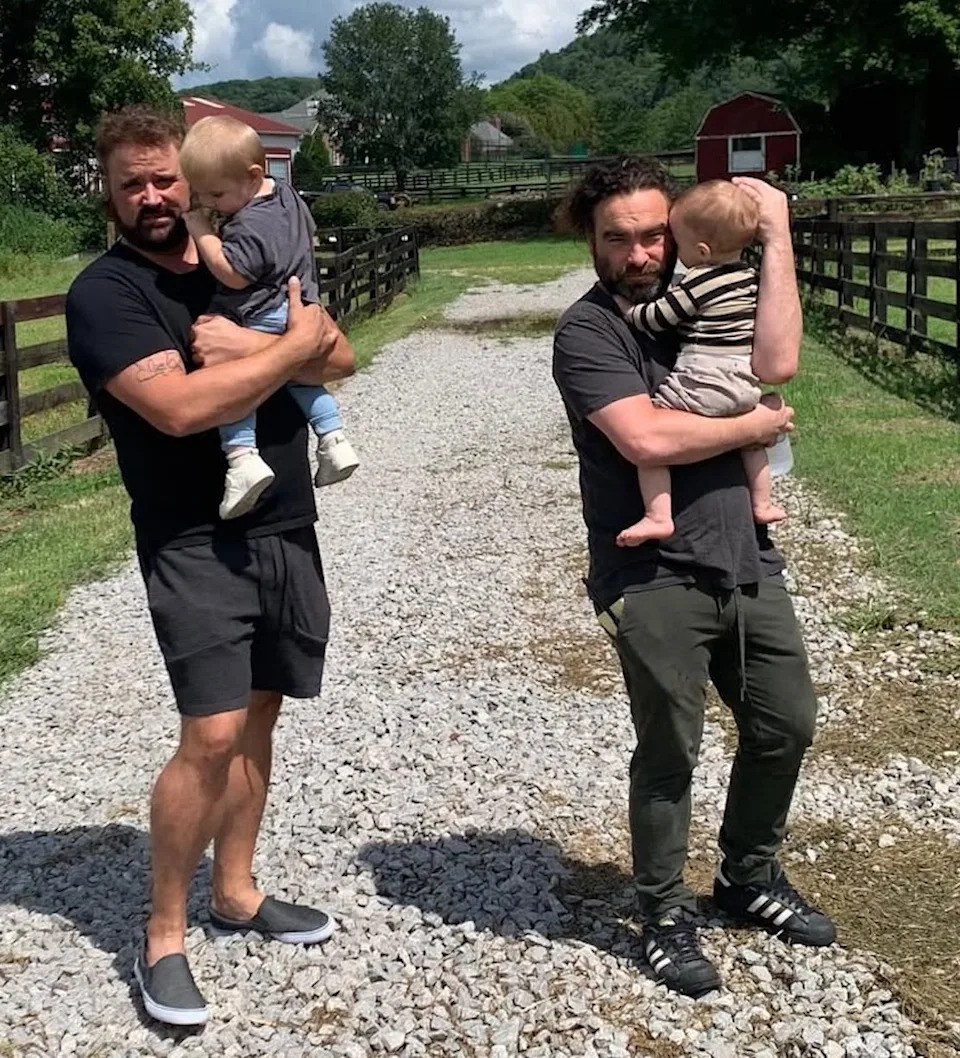 All the Rare Photos of Big Bang Theory Star Johnny Galeckis Wife and Kids