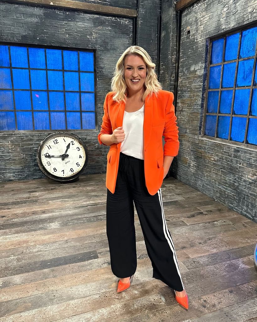 Sara Davies is now a "really happy size 14"