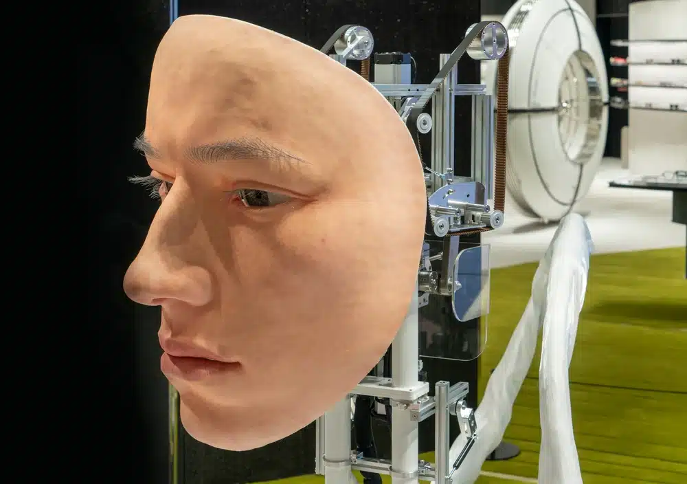 Chongqing,,china, ,february,22,,2025:artificial,intelligence,robots,with,facial