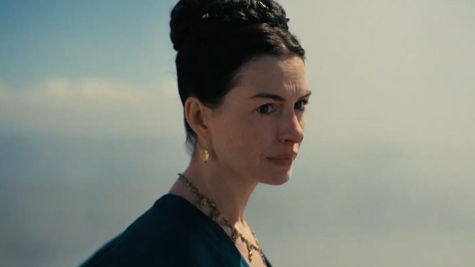 anne hathaway, the odyssey trailer