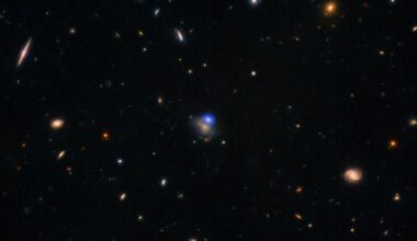 Astronomers May Have Finally Solved the Mystery of These Freaky Blue Cosmic Flashes