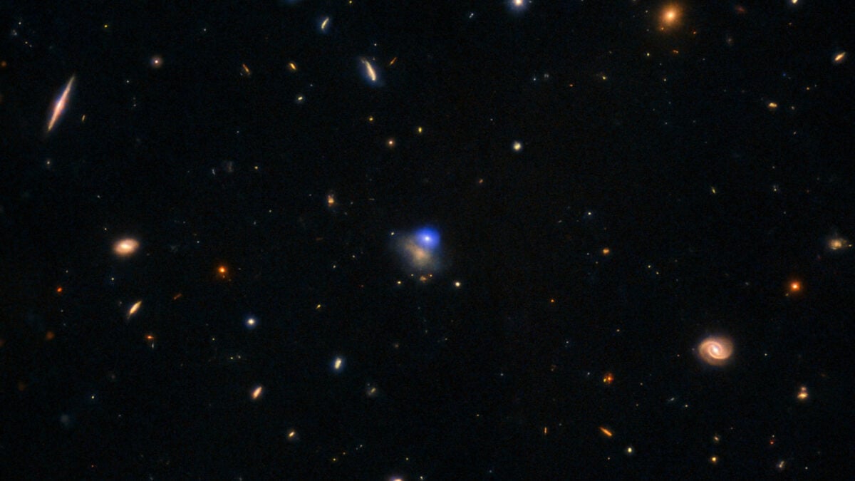 Astronomers May Have Finally Solved the Mystery of These Freaky Blue Cosmic Flashes