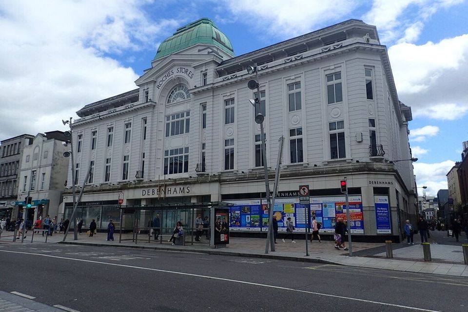 The site of the former Roches Stores/Debenhams. Photo: Creative Commons